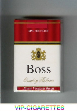 Boss Finest Virginia Blend cigarettes England