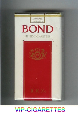 Bond 100s cigarettes