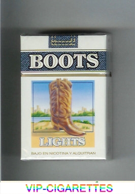 Boots Lights cigarettes white Mexico