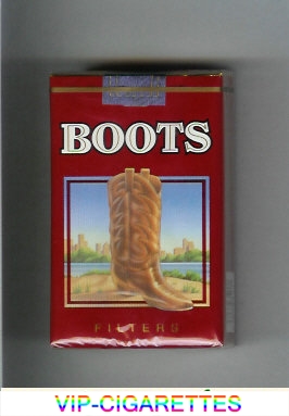 Boots Filters cigarettes red USA Mexico