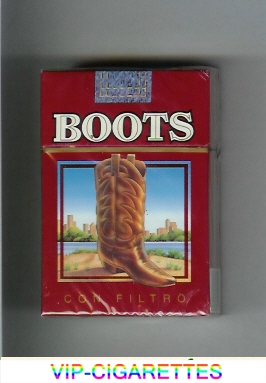 Boots Con Filtro cigarettes red USA Mexico