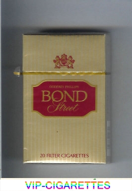 Bond Street Godfrey Phillips cigarettes USA