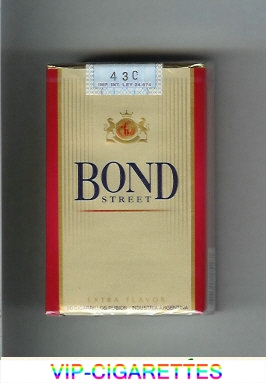 Bond Street cigarettes Extra Flavor Argentina