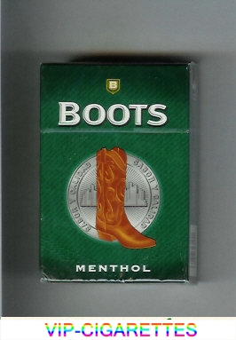 Boots Menthol cigarette hard box Mexico