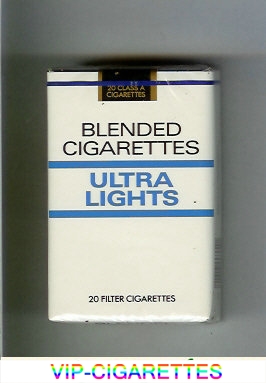 Blended Cigarettes Ultra Lights USA