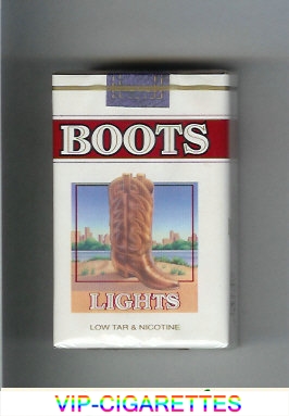 Boots Lights cigarettes soft box USA Mexico