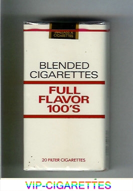 Blended Cigarettes Full Flavor 100s USA