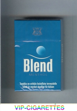 Blend Menthol cigarettes Sweden