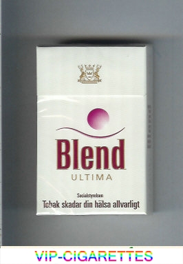 Blend Ultima cigarettes hard box