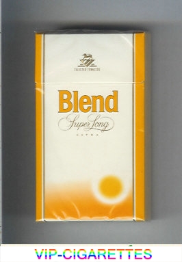 Blend super long cigarettes Selected Tobaccos Extra Sweden