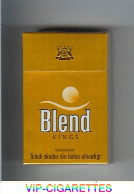 Blend kings gold cigarettes Sweden