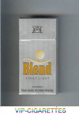 Blend Light silver cigarettes Sweden