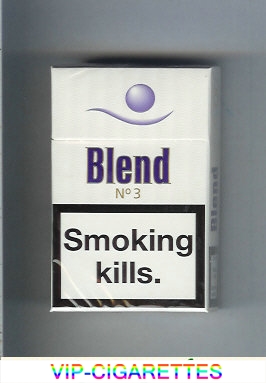 Blend No 3 cigarettes Sweden