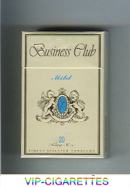 Business Club Mild cigarette England