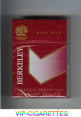 Berkeley king size cigarettes red