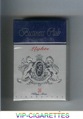 Business Club Lights cigarettes England