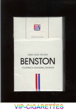 Benston white cigarettes Croatia
