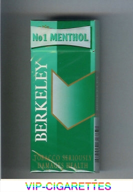  In Stock Berkeley No1 Menthol cigarettes Online