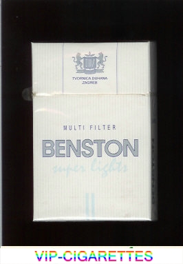 Benston Multifilter Super Lights cigarerttes Croatia