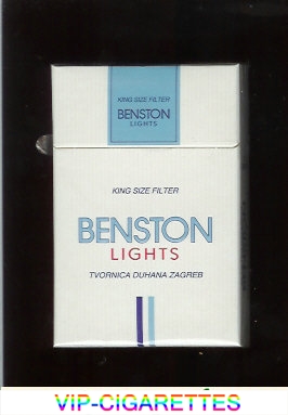 Benston Lights cigarettes