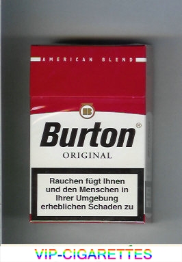 Burton Original cigarette American Blend Germany