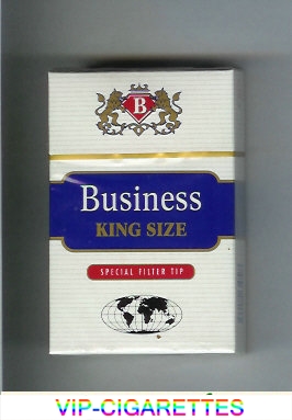 Business king size cigarettes Special Filter Tip Worldwide Business