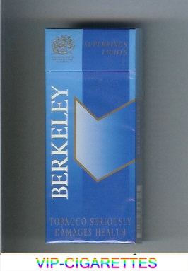 Berkeley lights cigarettes blue