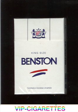 Benston king size cigarettes with two horizontal lines Croatia