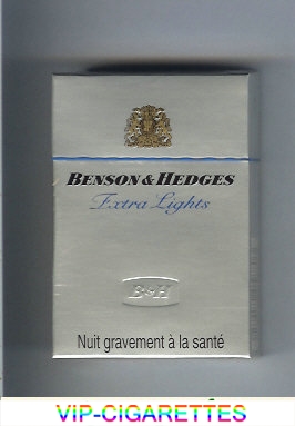 Benson Hedges Extra Lights cigarette France