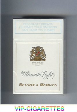 Benson Hedges Ultimate Lights cigarettes South Africa