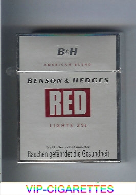 Benson & Hedges Red Lights American Blend cigarettes austria