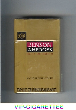 Benson Hedges Rich Gold cigarette Kazakhstan