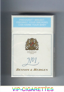 Benson Hedges No.1 cigarette South Africa