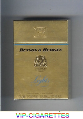 Benson Hedges Lights cigarette gold India