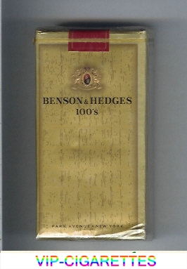 Benson Hedges 100s cigarettes Park Avenue Premium Quality