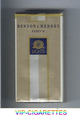 Benson Hedges Lights 100s cigarettes