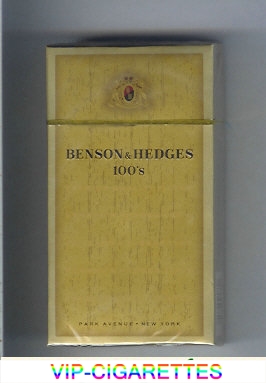 Benson and Hedges 100s cigarettes Park Avenue Premium Quality