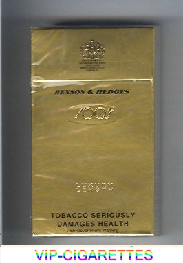 Benson Hedges 100s Luxury Length cigarettes