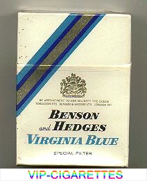 Benson and Hedges Virginia Blue cigarettes