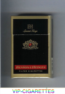 Benson and Hedges Special Kings cigarettes