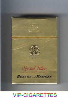 Benson and Hedges Special Filter cigarettes king size