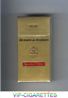 Benson and Hedges cigarettes Special Filter on red
