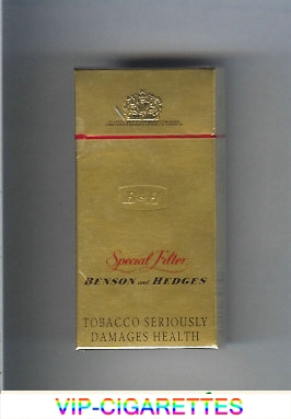 Benson and Hedges Special Filter cigarettes hard box