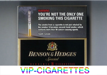 Benson and Hedges Special Virginia cigarettes