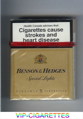 Benson Hedges Special Lights 25 cigarettes