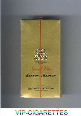 Benson and Hedges Special Filter cigarettes