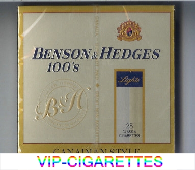 Benson Hedges Lights 100s 25 classa cigarettes