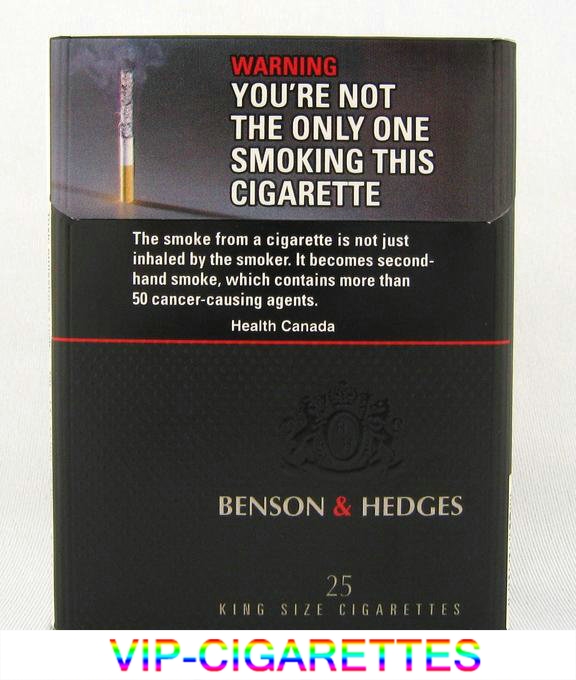 Benson and Hedges Black cigarettes king size