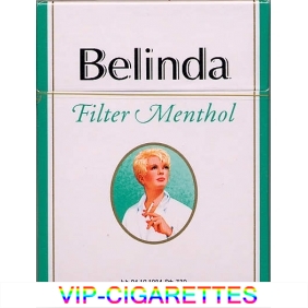 Belinda filter menthol cigarettes