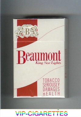 Beaumont cigarettes king size lights